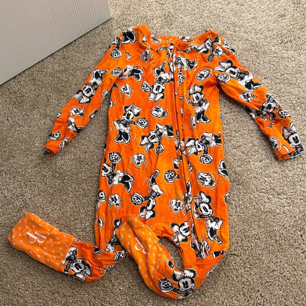 Posh Peanut Minnie Mouse Halloween Romper